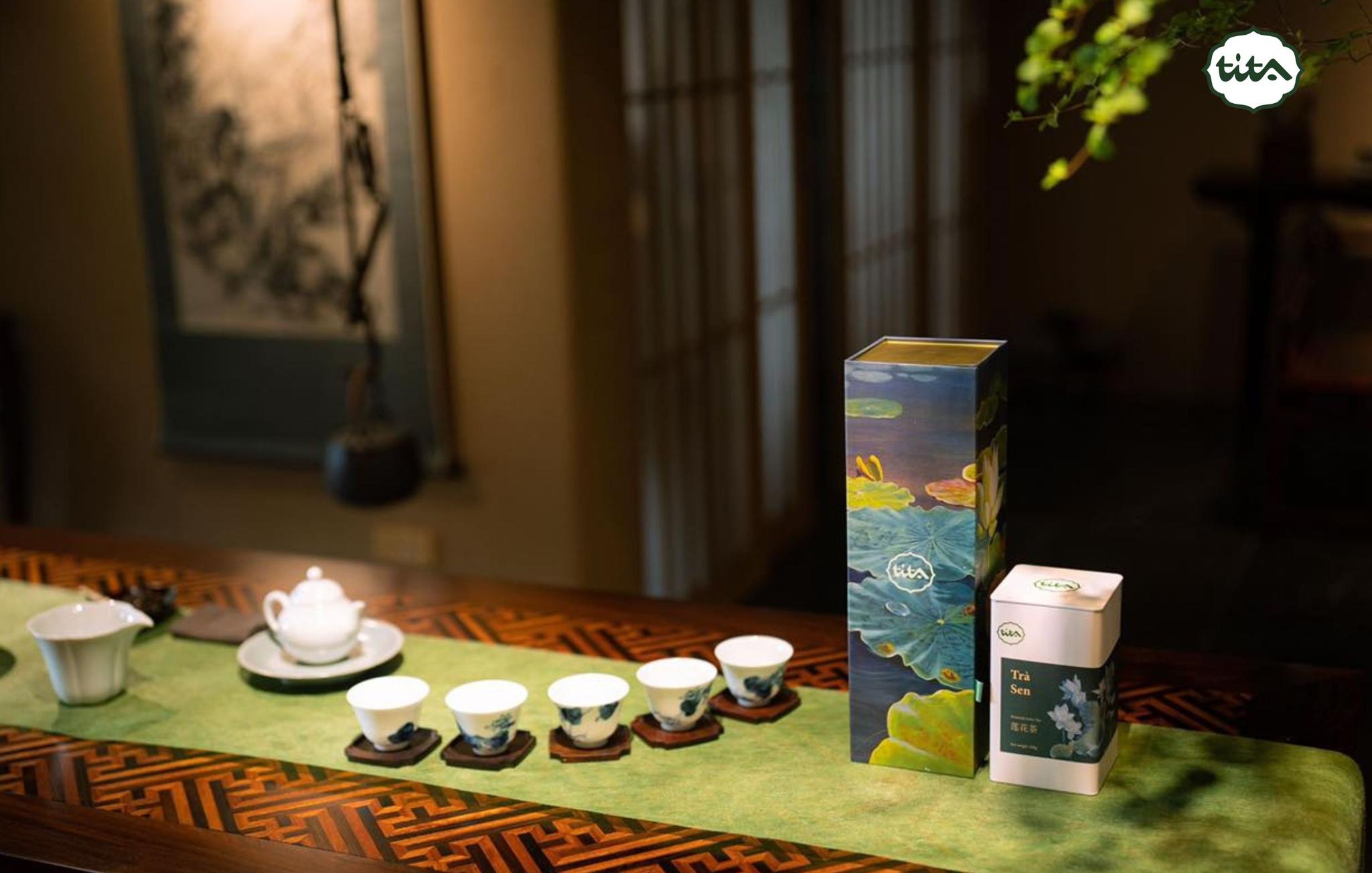 Trà sen cổ thụ titaart